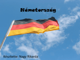 Prezentáció Németországról