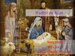 Tradiţii de Ajun Stoica Andax - club-copii-info