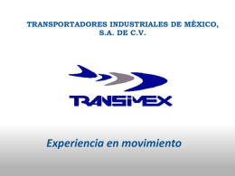aquí - Transportadores Industriales de México, SA de CV