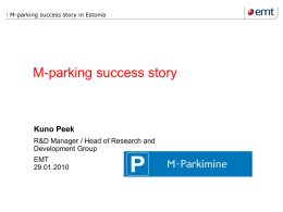 M-parking success story