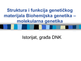 DNK - Genetika