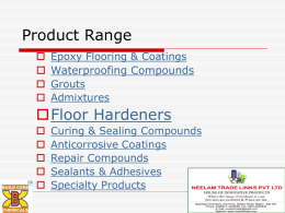 Product Range - Neelam Trade Links Pvt Ltd