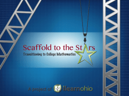 Introduction and instructions for using the Scaffold to the