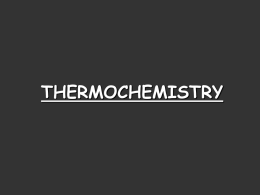 thermochemistry chapter 5x