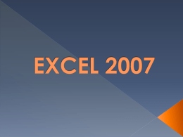 Excel 2007x