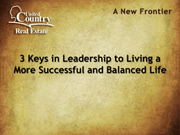 Personal Development - Doug Adams & Amber Glus