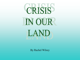 By Rachel Wilsey   Click on the bullet to view a chapter  Chapter One: Latin America Chapter Two: Sub-Saharan Africa  Chapter Three: Middle East Chapter Four: