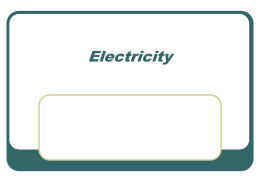 Electricity Energy    Is the ability to do work Comes in 2 main types (but many forms)  • Potential energy is stored energy like •    gravity, chemical,