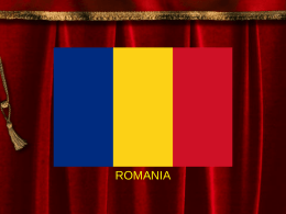 ROMANIA “GEORGE VOEVIDCA” LOWER SECONDARY SCHOOL WELCOME TO “GEORGE VOEVIDCA” LOWER SECONDARY SCHOOL FROM CAMPULUNG MOLDOVENESC.