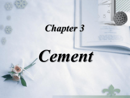 Chapter 3  Cement   3.2.3 Technical Properties of Portland Cement • Fineness • Setting Time • Soundness of the Portland Cement • Strength • Other properties   Compressive strength and bending strength can.