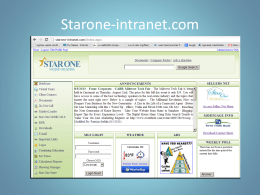 Starone-intranet.com Starone-intranet.com Keep up-to-date on important announcements! Documents  Fillable Documents Available Online – Save and Email to anyone as a pdf file.