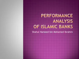 Shahul Hameed bin Mohamed Ibrahim    Definition  of performance analysis  Financial and non financial performance analysis  Requirements for performance analysis  Financial Analysis     Liquidity and.