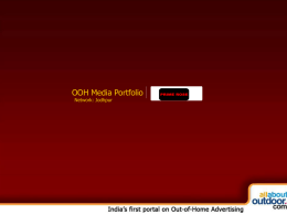 OOH Media Portfolio Network: Jodhpur Market Covered  Primerose Publicity You With Media Formats in Rajasthan.