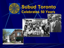 Subud Toronto Celebrates 50 Years   Beginnings JG Bennett’s letter to David (Adam) Ziolkowski 14th November  Close-up of Letter from J.G.