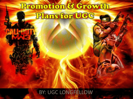 BY: UGC LONGFELLOW   Table Of Contents 1. 2. 3. 4.  What you will need… How to Get Promoted Types of Promotion A - Regular Promotions I. II. III. IV.  5.  B - Battalion Split Promotions I. II. III. IV. V.  6.  Without.