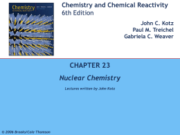 Chemistry and Chemical Reactivity 1 6th Edition John C. Kotz Paul M. Treichel Gabriela C.