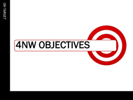 ON TARGET  4NW OBJECTIVES ON TARGET  Which equation is true for ALL values?  • This is a calculator problem. • One at a time,