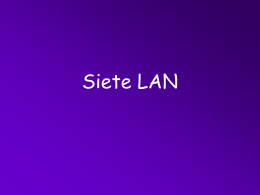 Siete LAN   Rozdelenie sietí LAN • Siete typu peer – to – peer (P2P) • Siete typu klient – server LAN (Local Area Network): • • • •  rozsah.