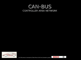 CAN-BUS  CONTROLLER AREA NETWORK  The CAN protocol is developed by Robert Bosch GmbH and protected by patents.   Indhold Det fysiske lag - Kabling og impedans -