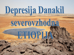 Depresija Danakil je kamnita puščava v severovzhodni Etiopiji, južni Eritreji in Džibutiju, ki jo raziskovalci in strokovnjaki, ne brez razloga, imenujejo „pekel.