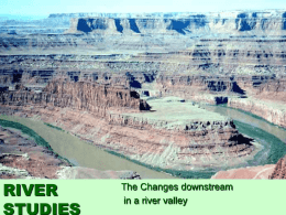 RIVER STUDIES  The Changes downstream in a river valley The Hydrologic Cycle   Infiltration = Groundwater System  Runoff = Surface Water System.