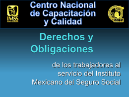 de los trabajadores al servicio del Instituto Mexicano del Seguro Social    Bases legales  Ley Federal del Trabajo Contrato Colectivo de Trabajo   Salario Artículo 82 de la LFT.