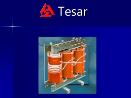Tesar La società  Tesar,  con un fatturato 2004 di 22,7 milioni di Euro e 110  collaboratori, rappresenta una delle più importanti realtà operanti nel.