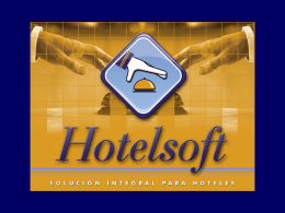 Hotelsoft es un sistema integral para hotelería que cubre los diversos requerimientos operativos, informativos y de control que la mayoría de los.