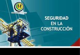 OBJETIVO OPERACIONAL Reconocer los riesgos relacionados con la actividad de la construcción. Observar las causas más frecuentes de accidentes de trabajo en las obras.