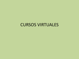 CURSOS VIRTUALES CONTACTO Francisco Paredes Salado Email: virtual@valencia.uned.es Horario: 1er cuatrimestre: Miércoles de 5 a 8 de la tarde Viernes de 4:30 a 6:30