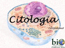 Citologia Citoplasma CITOLOGIA - CITOPLASMA  Conhecida como a fábrica da célula;   Constituído por dois componentes:  Hialoplasma (ou citosol)  material líquido translúcido,