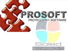 Descripción del Producto  SOLED es un sistema desarrollado especialmente para las  Instituciones Educativas con la finalidad de apoyar en el control de la.