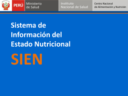 Sistema de Información del Estado Nutricional  SIEN Instalación SIEN  Paso  Dar click derecho en archivo SETUP y elegir la opción Ejecutar como Administrador.
