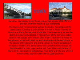 Town Sereď is a city located in the Trnava region. Has an area of 30,454 km ² and has lived here nearly.