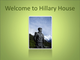 Welcome to Hillary House Macleans College Macleans Motto – “Virtue Mine Honour” • (It is good to do what is right) • • • • • • • •  Manners Articulate Courage Loyalty Effort 100% Authority.