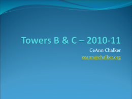 CeAnn Chalker ceann@chalker.org Disclaimer This presentation was prepared  using draft rules. There may be some changes in the final copy of the rules.