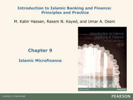 Introduction to Islamic Banking and Finance: Principles and Practice M. Kabir Hassan, Rasem N.