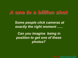 A one in a billion shot Some people click cameras at exactly the right moment ...... Can you imagine being in position to get.