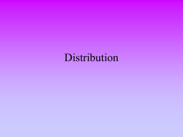 Distribution What is a Marketing Channel? • This is a set of interdependent organizations involved in the process of making a product or.