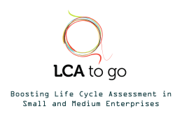 Boosting Life Cycle Assessment in Small and Medium Enterprises   LCA to go E-Learning course for Machine tools – V1.6 17.04.2014 Authors: Antonio Dobon, Sebastian Glaser.