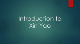 Introduction to Xin Yao   VIDEO （麻雀衔竹枝）   What is Xin Yao?   What is Xin Yao?   Songs composed by the youth of Singapore.    Main themes and ideas of the.