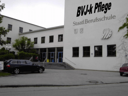 Berufs- Vorbereitungs - Jahr in K ooperation von Staatlicher Berufsschule Berchtesgadener Land Freilassing  und  Beruflichen Fortbildungszentren der Bayerischen Wirtschaft (bfz) gGmbH  Finanziert durch Freistaat Bayern.