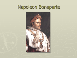 Napoleon Bonaparte Obsah ► ► ► ► ► ►  Život Vojenská kariéra Vyhnanstvo – ostrov Elba 100 dní cisárstva 2. vyhnanstvo - Svätá Helena Pád a smrť.