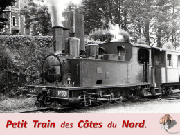 Petit Train des Côtes du Nord. Les chemins de fer des Côtes-du-Nord (CdN) sont un ancien réseau ferroviaire départemental à voie métrique. Composées.
