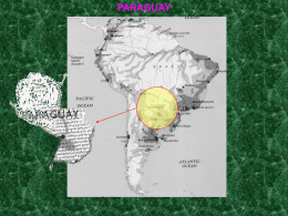 PARAGUAY INFORMACIONES GENERALES PARAGUAY  Extensión:  406.742 km2  Posee dos principales ríos: Paraguay y Paraná.  Población Urbana: 2.522.697 hab.  Población Rural: 2.698.138.