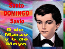Santo Domingo Savio tuvo una vida sencilla y corta, pero recorrió un largo camino de santidad.