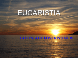 EUCARISTIA  LA FIESTA DE LOS CRISTIANOS   PARTES DE LA EUCARISTIA ACOGIDA  LITURGIA DE LA PALABRA  LITURGIA EUCARISTICA  DESPEDIDA   ACOGIDA ACOGER ES...  ...AL AMIGO ... ...