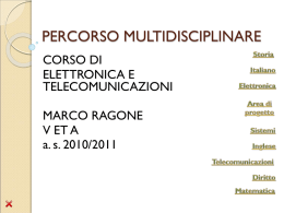 PERCORSO MULTIDISCIPLINARE CORSO DI ELETTRONICA E TELECOMUNICAZIONI MARCO RAGONE V ET A a. s. 2010/2011 STORIA L&rsquo;ETA&rsquo; DEL BENESSERE 1946 &ndash; 1973 L&rsquo;et&agrave; dello sviluppo Lo storico economico francese.