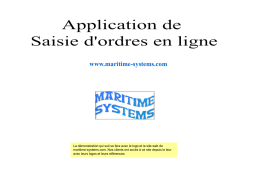 www.maritime-systems.com  La démonstration qui suit se fera avec le logo et le site web de maritime-systems.com.