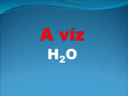 H 2O   Fizikai tulajdonságai  Színtelen, szagtalan, íztelen folyadék  Az égést nem táplálja   Forráspont  Fagyáspont:  Sűrűsége:  100oC O oC 4oC-on 1kg/dm3   Vízbontás egyenárammal   Bomlás Kémia változás.  Egy anyagból kettő vagy.